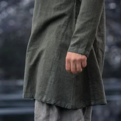 Middeleeuwse Linnen Tuniek Groen