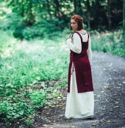 Middeleeuwse overjurk Aila rood