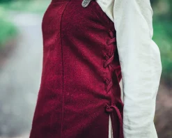 Middeleeuwse overjurk Aila rood