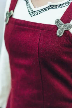 Middeleeuwse overjurk Aila rood