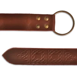 Middeleeuwse ringriem bruin