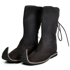 Middeleeuwse Snavellaarzen Zwart