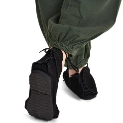 Middeleeuwse veterschoenen zwart