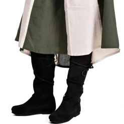 Middeleeuwse Veterschoenen Zwart