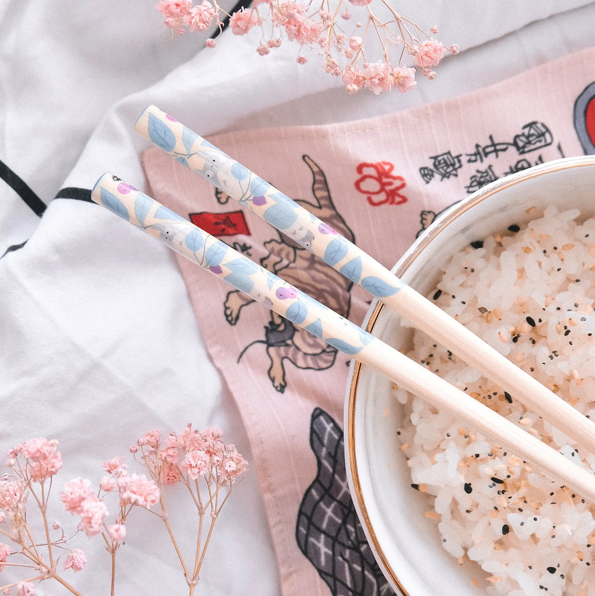 Mijn Buurman Totoro - Blue Nuts Eetstokjes