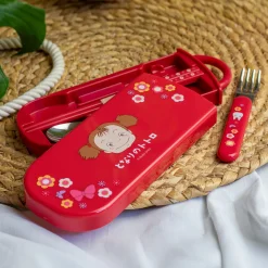 Mijn Buurman Totoro - Mei Rood Bestekset