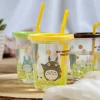 Mijn Buurman Totoro - Totoro Beker met Rietje 3-delige Set