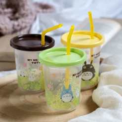 Mijn Buurman Totoro - Totoro Beker met Rietje 3-delige Set