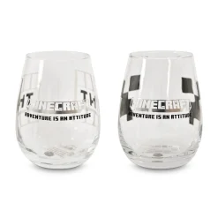 Minecraft - Creeper en TNT Glazen Set van 2