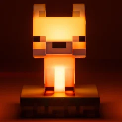 Minecraft - Fox Icons 3D Tafellamp
