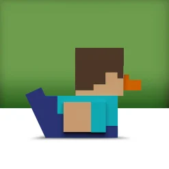 Minecraft - Steve Mini TUBBZ Decoratieve Eend
