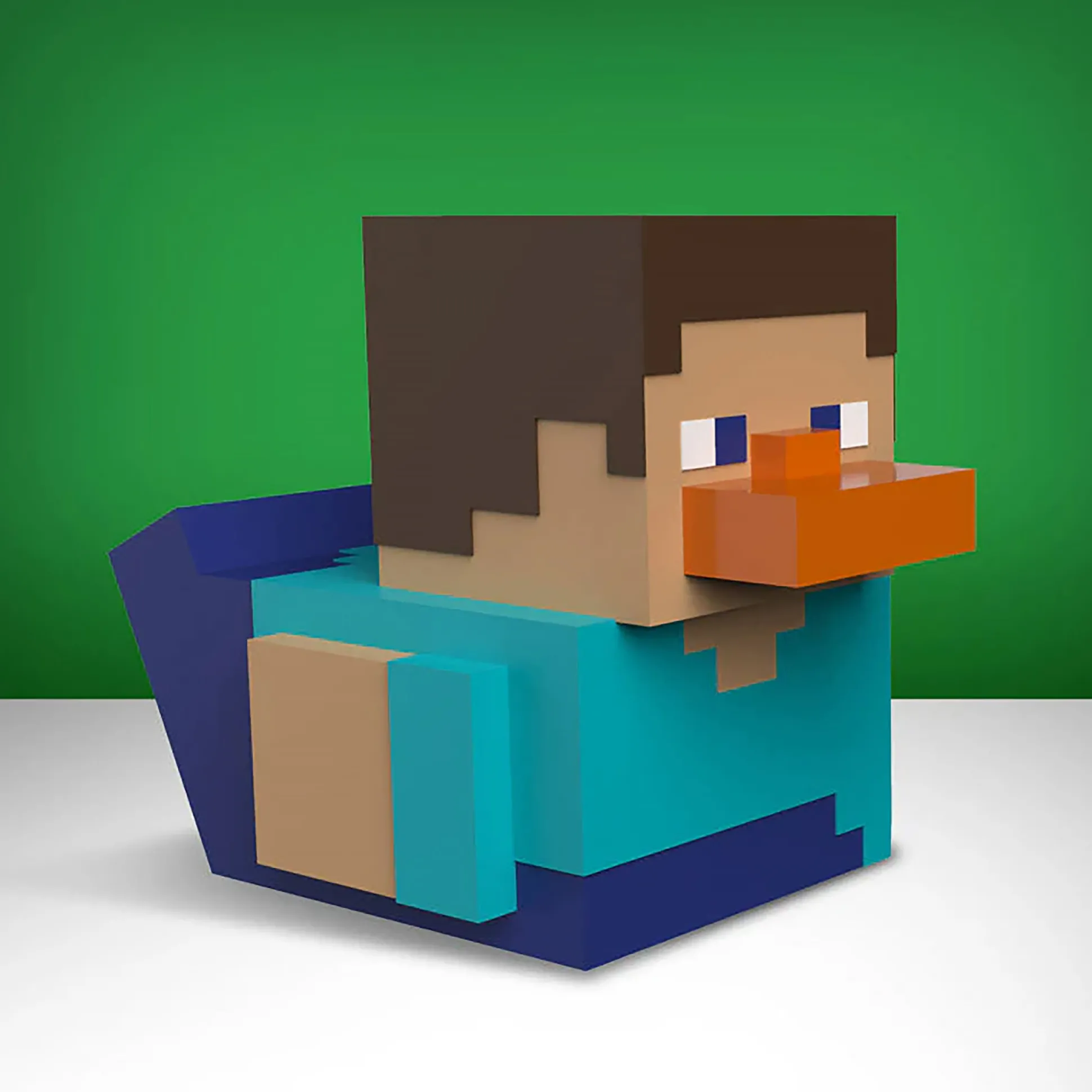 Minecraft - Steve TUBBZ Decoratieve Eend 9cm