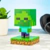 Minecraft - Zombie Icons 3D Tafellamp