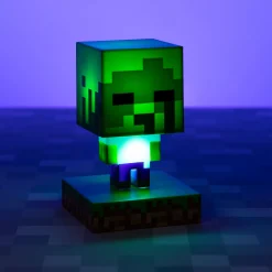 Minecraft - Zombie Icons 3D Tafellamp