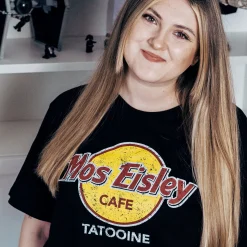 Mos Eisley Cafe T-Shirt voor Star Wars Fans Zwart