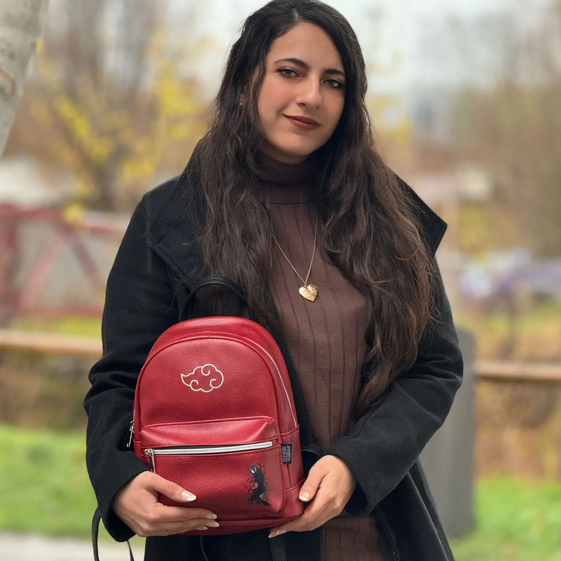 Naruto - Akatsuki Mini Rugzak Rood