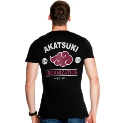 Naruto - Akatsuki Symbool T-shirt zwart