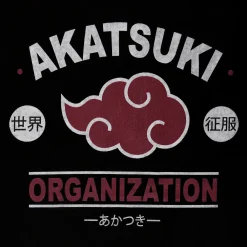 Naruto - Akatsuki Symbool T-shirt zwart