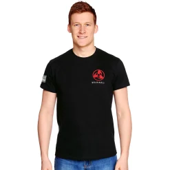 Naruto - Kakashi Hatake Poster T-Shirt Zwart