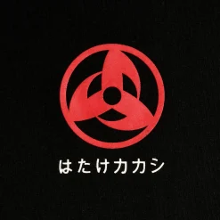 Naruto - Kakashi Hatake Poster T-Shirt Zwart