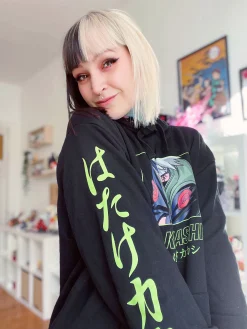 Naruto - Kakashi Raikiri Hoodie Zwart