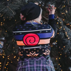 Naruto - Konoha Symbool Gebreide Trui