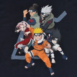 Naruto - Konoha Team T-Shirt blauw