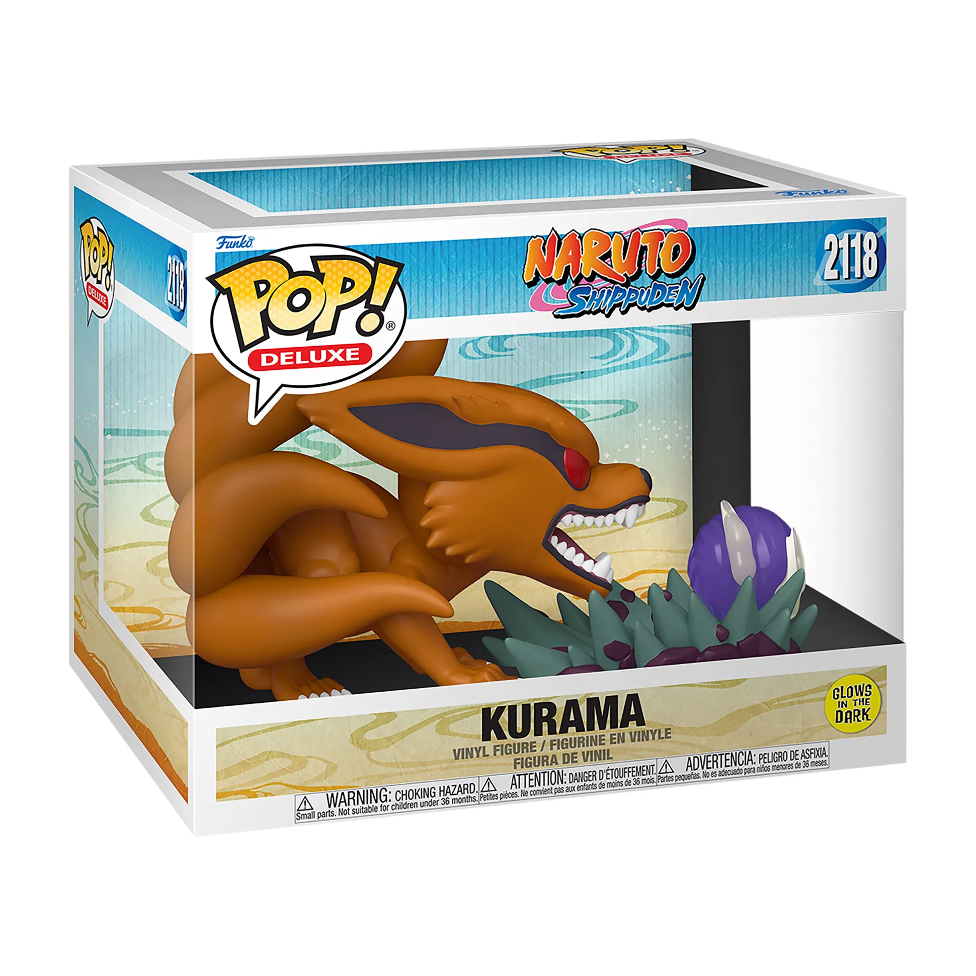Naruto – Kurama Glow in the Dark Funko Pop Figuur