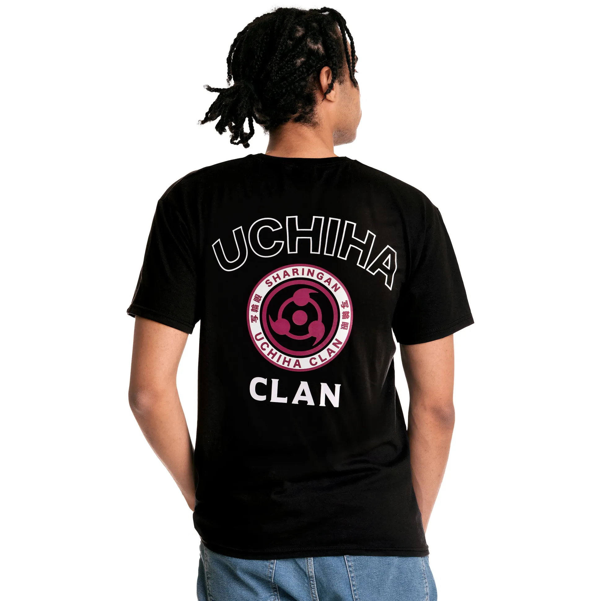Naruto - Uchiha Clan T-Shirt zwart