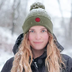 Naruto - Uzushiogakure Symbool Pom Pom Muts Groen