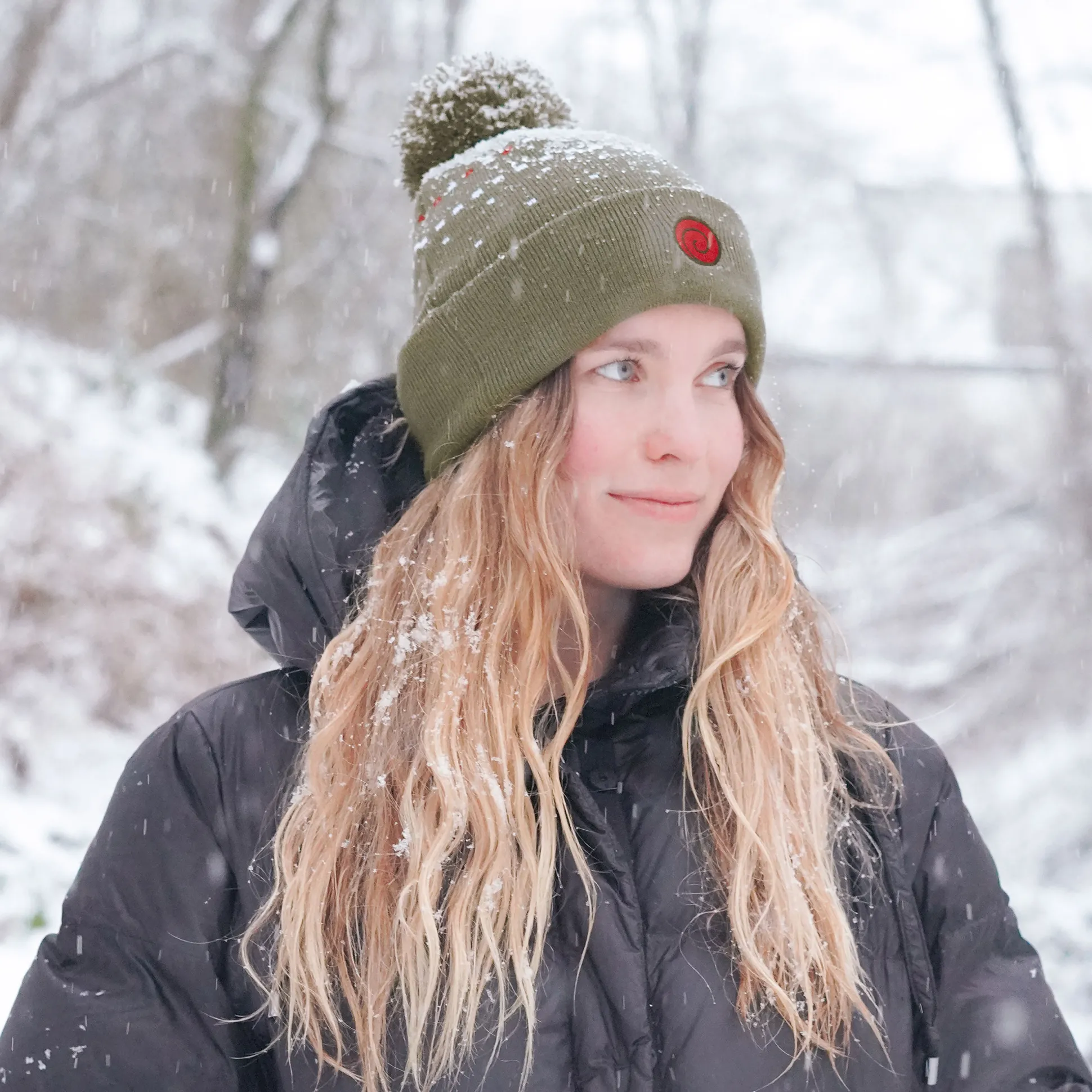 Naruto - Uzushiogakure Symbool Pom Pom Muts Groen