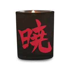 Naruto Shippuden - Akatsuki Symbool Kaars in Glas