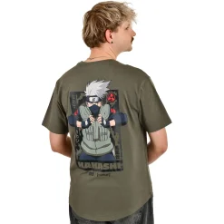 Naruto Shippuden - Kakashi T-Shirt groen