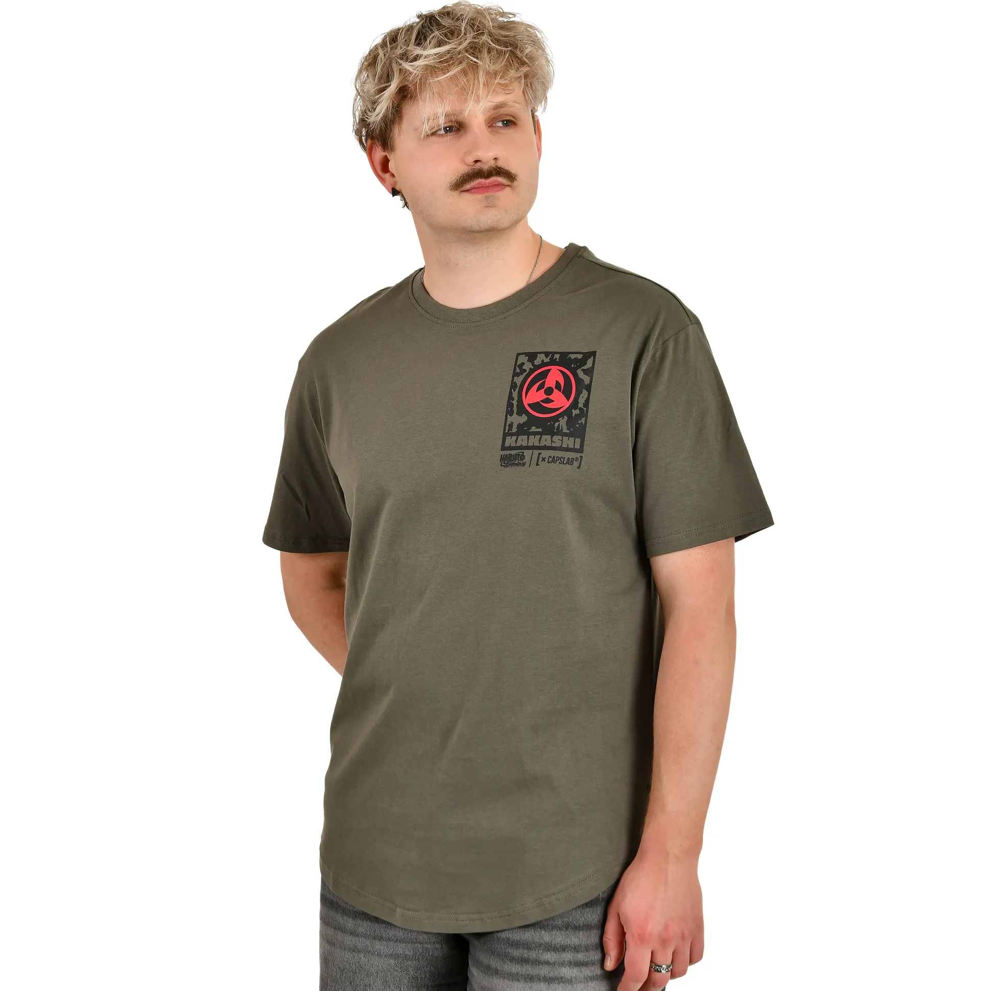 Naruto Shippuden - Kakashi T-Shirt groen