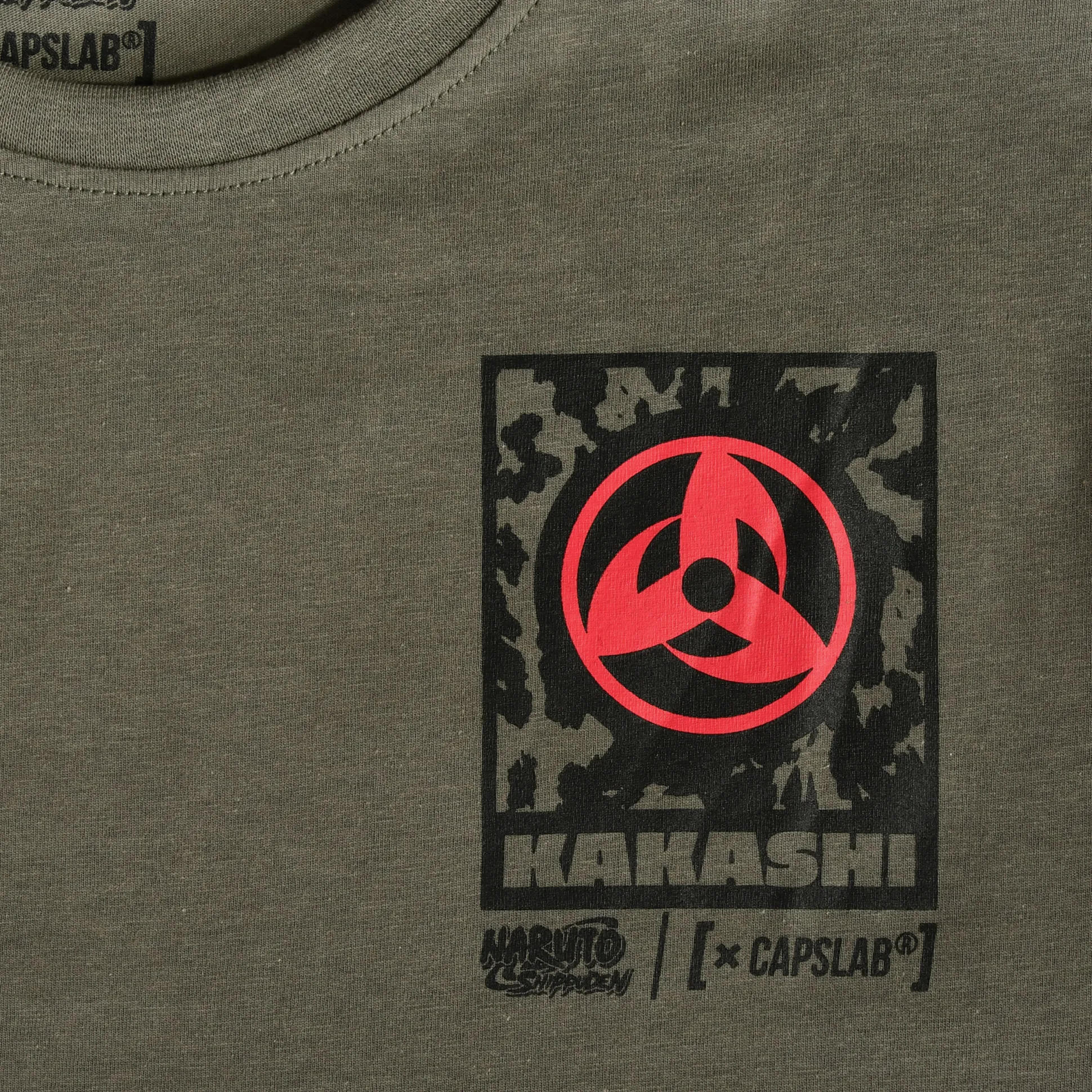 Naruto Shippuden - Kakashi T-Shirt groen