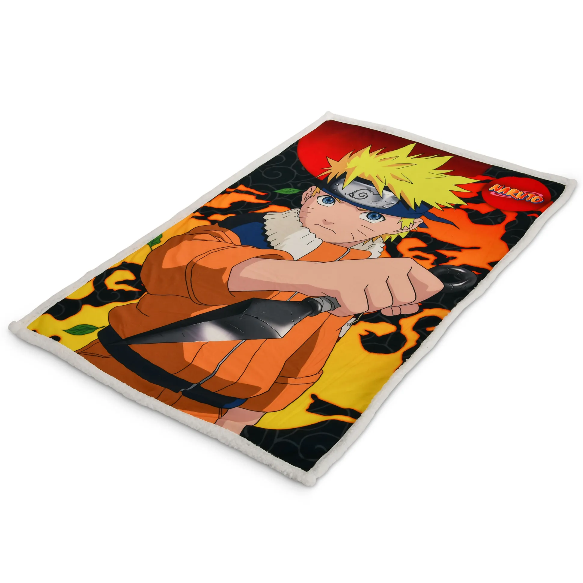 Naruto Shippuden - Pluchen deken met teddystof
