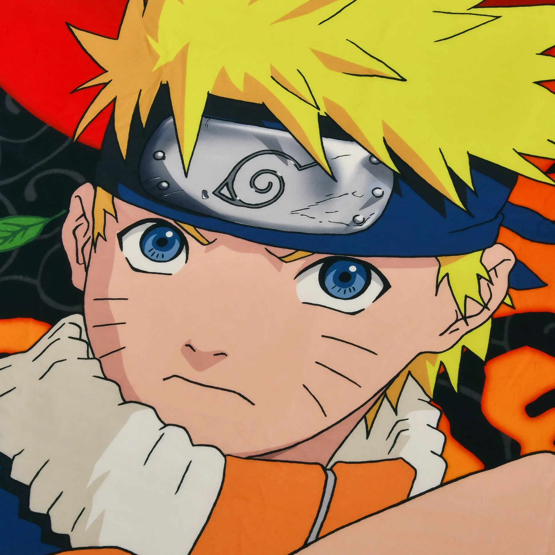 Naruto Shippuden - Pluchen deken met teddystof