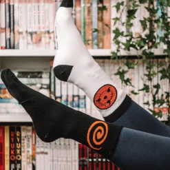 Naruto Shippuden - Sasuke Symbool Sokken Set van 3