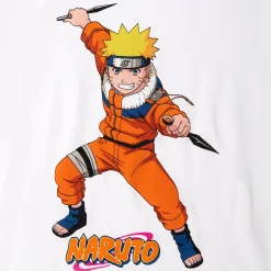 Naruto Uzumaki Character Dames T-shirt Wit