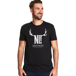 Ni! T-shirt voor Monty Python fans zwart