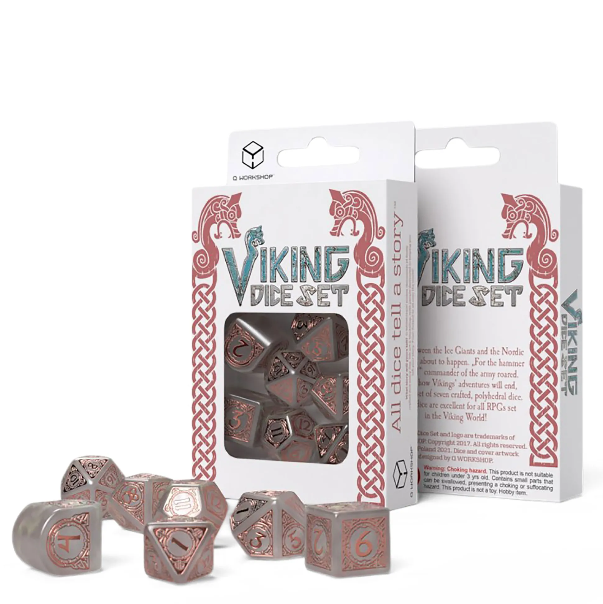 Niflheim Viking RPG Dobbelsteen Set 7dlg