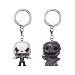 Nightmare Before Christmas - Jack en Oogie Funko Pop Sleutelhangers 2-pack