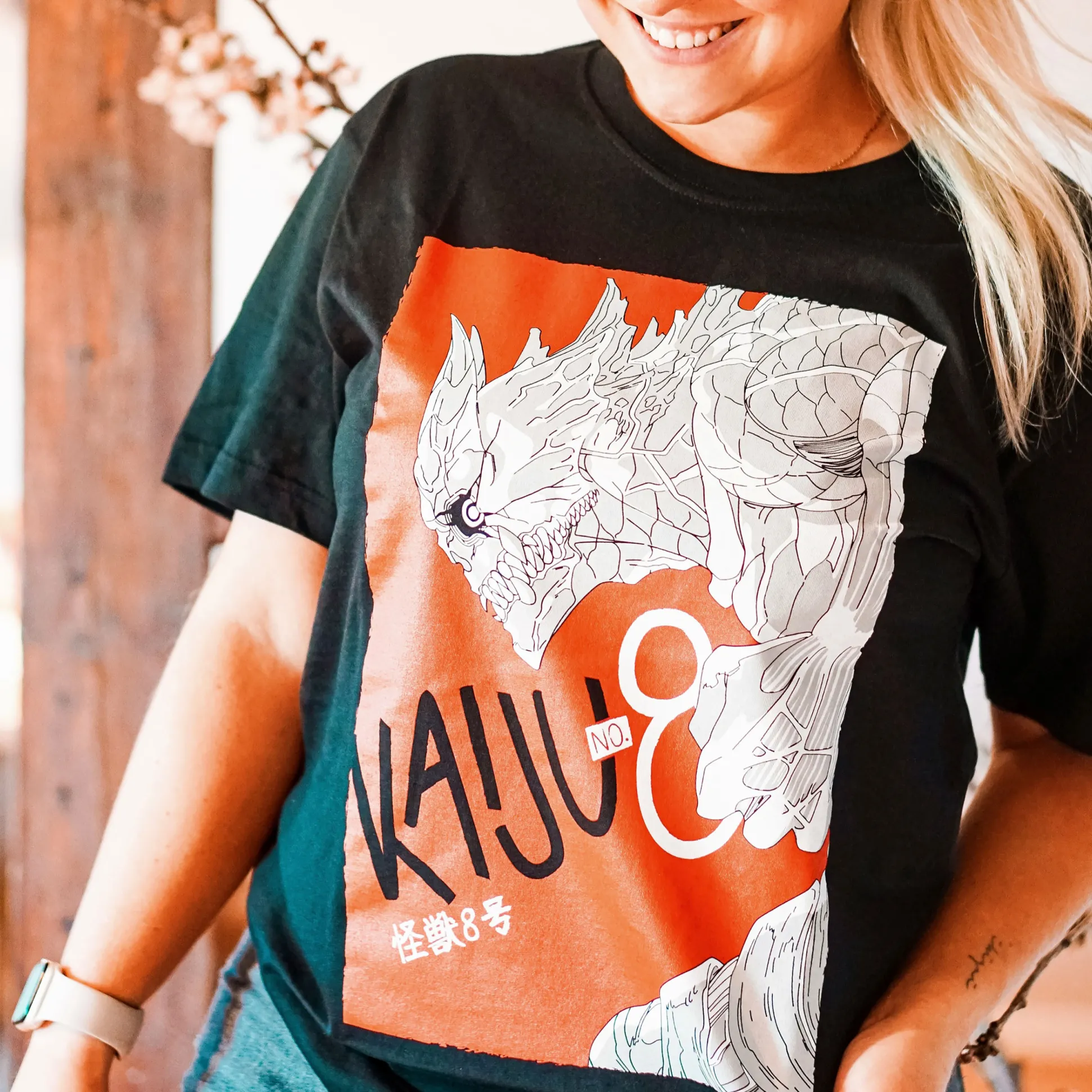 No. 8 T-shirt voor fans van Kaiju No. 8