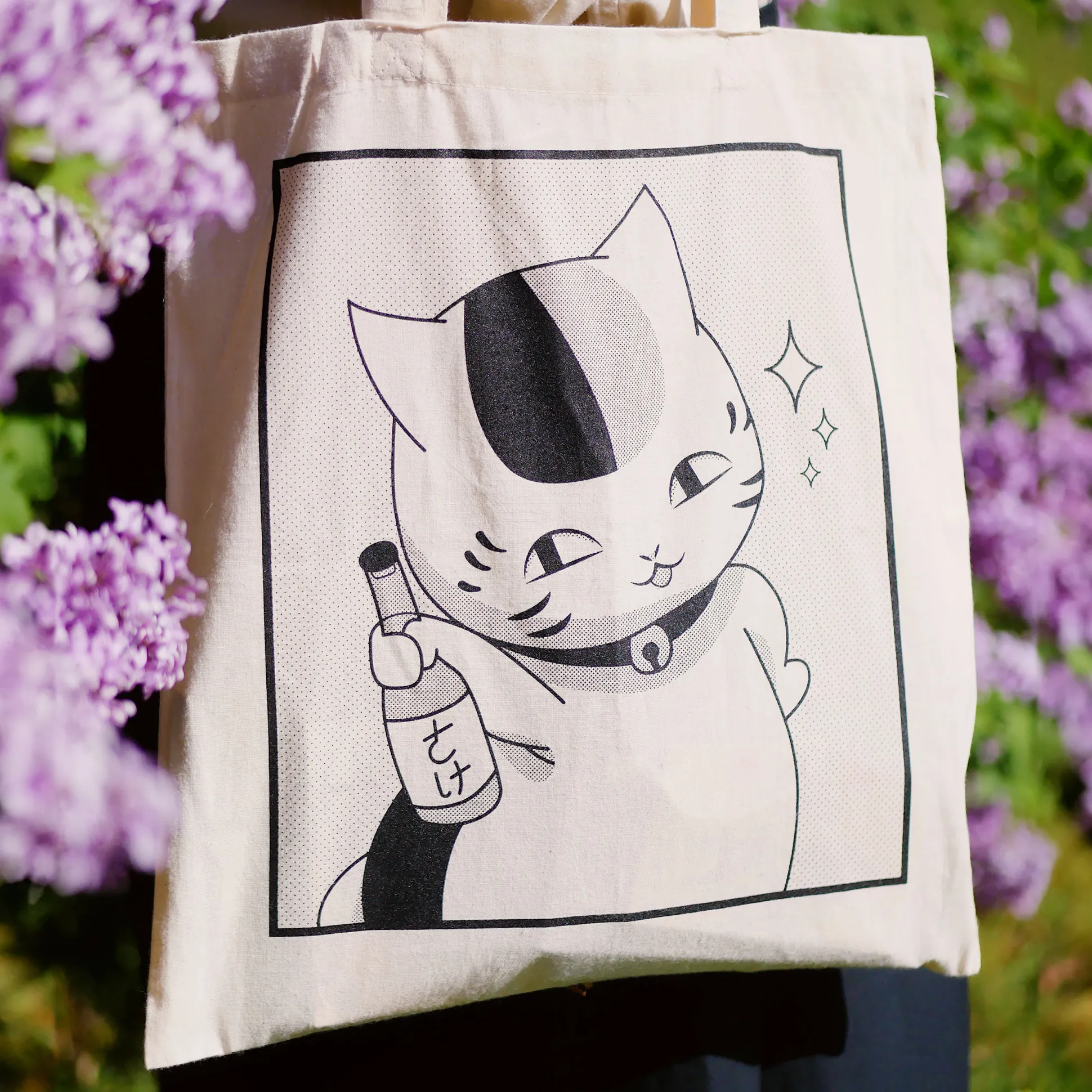 Nyanko Sensei Tote Bag voor fans van Natsume's Book of Friends