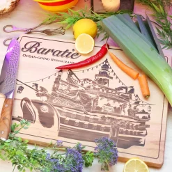 One Piece - Baratie Snijplank Beuken