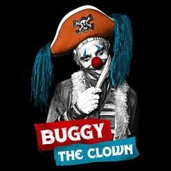 One Piece - Buggy de Clown T-Shirt zwart