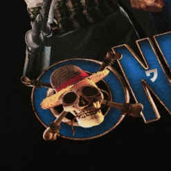 One Piece - Crew T-Shirt Zwart