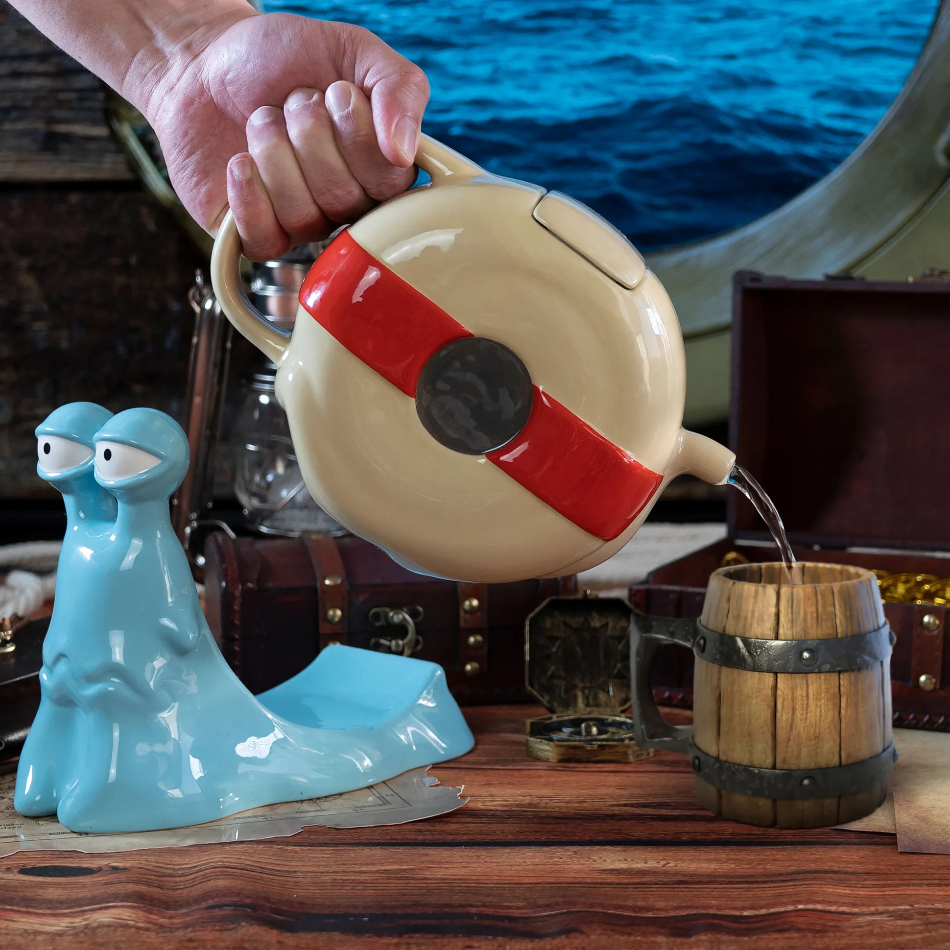 One Piece - Den Den Mushi Transponder Slak Theepot