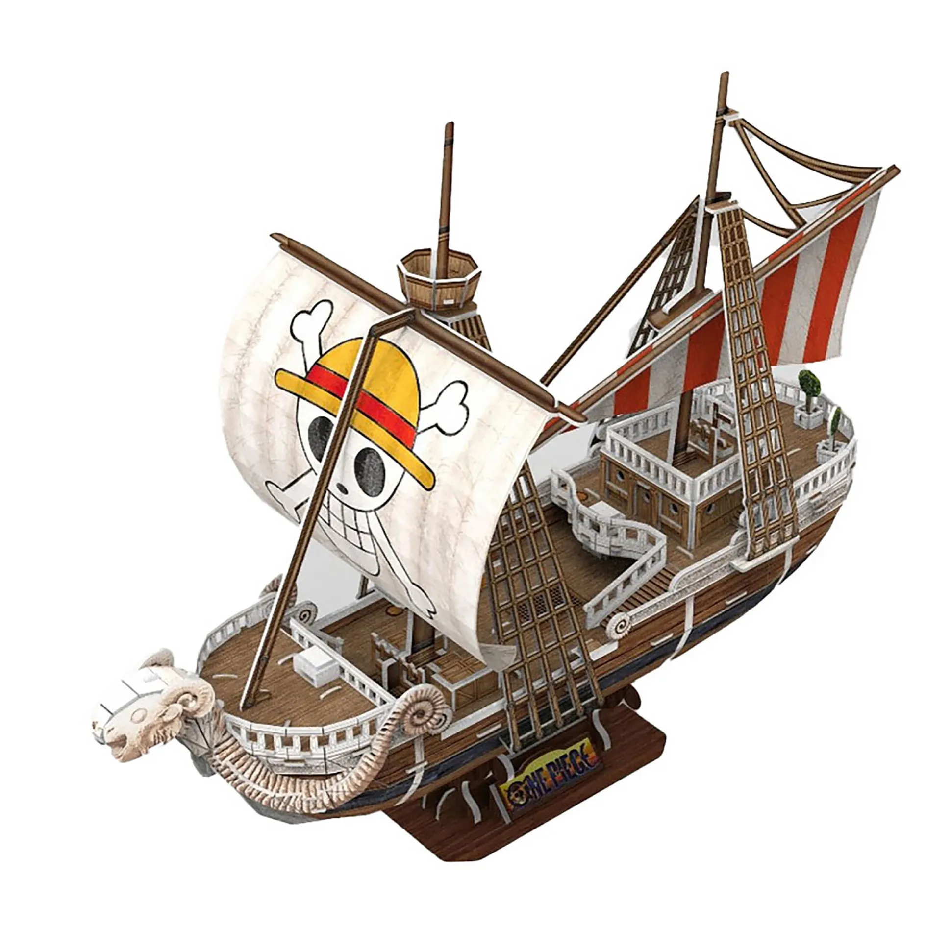 One Piece - Going Merry 3D Model Bouwpakket