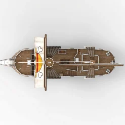 One Piece - Going Merry 3D Model Bouwpakket